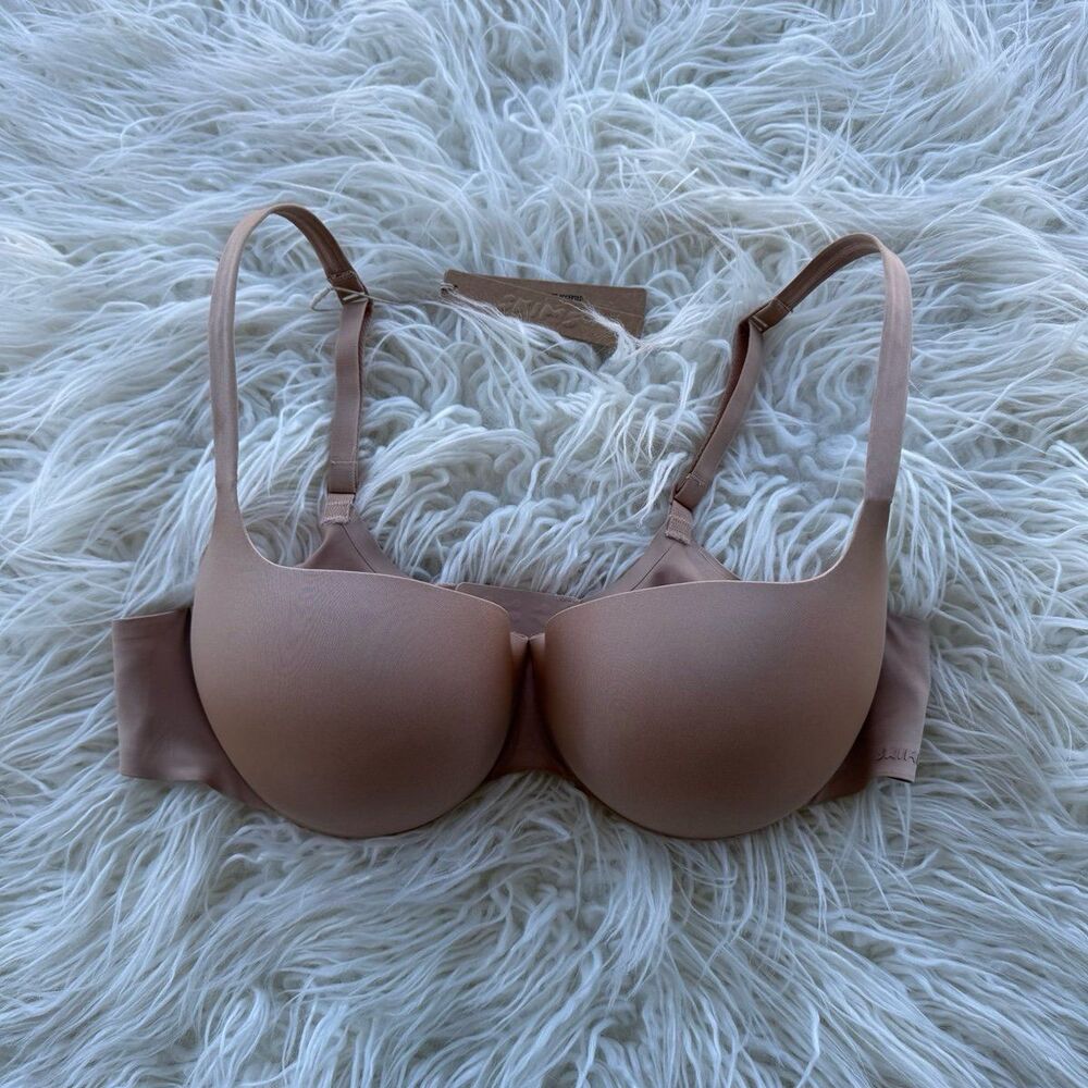 Skims Ultimate Balconette Push Up Bra Clay Size 36B